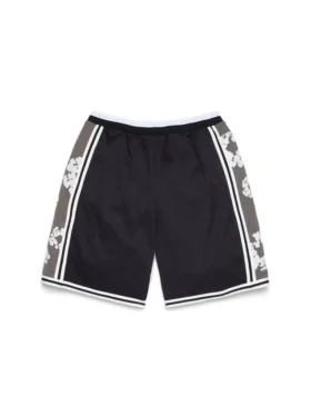 Cotton Wreath Olaf Shorts Black