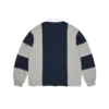 Cotton Wreath Pan-African Flag Rugby Grey/Navy