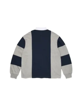 Cotton Wreath Pan-African Flag Rugby Grey/Navy