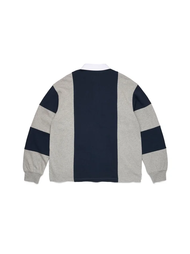 Cotton Wreath Pan-African Flag Rugby Grey/Navy