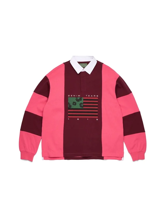 Cotton Wreath Pan-African Flag Rugby Pink/Brown
