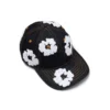 Cotton Wreath Raw Denim Cap Washed Indigo
