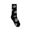 Cotton Wreath Socks Black