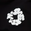 Cotton Wreath Sweatpants Black