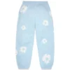 Cotton Wreath Sweatpants Powder Blue