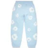 Cotton Wreath Sweatpants Powder Blue
