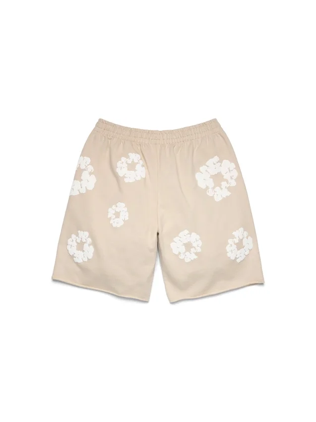 Cotton Wreath Sweatshorts Cream
