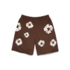 Cotton Wreath Sweatshorts Dark Brown
