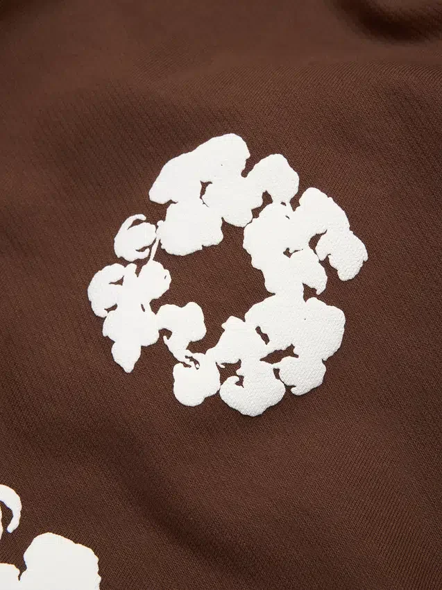Cotton Wreath Sweatshorts Dark Brown