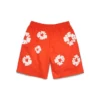 Cotton Wreath Sweatshorts Dark Orange