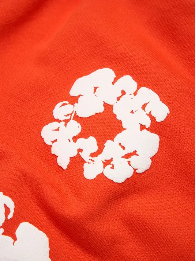 Cotton Wreath Sweatshorts Dark Orange