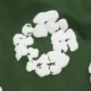 Cotton Wreath Sweatshorts Green