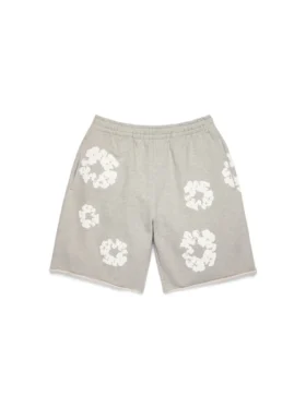 Cotton Wreath Sweatshorts Grey