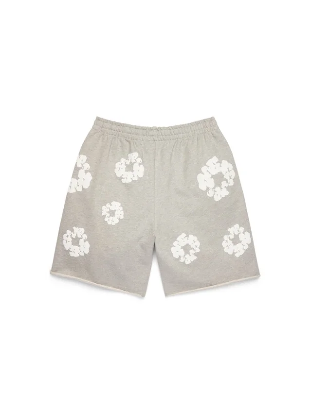 Cotton Wreath Sweatshorts Grey