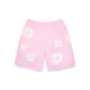 Cotton Wreath Sweatshorts Powder Pink