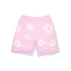 Cotton Wreath Sweatshorts Powder Pink