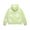 Cotton Wreath Zip Hoodie Mint