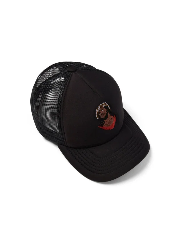 Crown Made of Cotton Trucker Hat