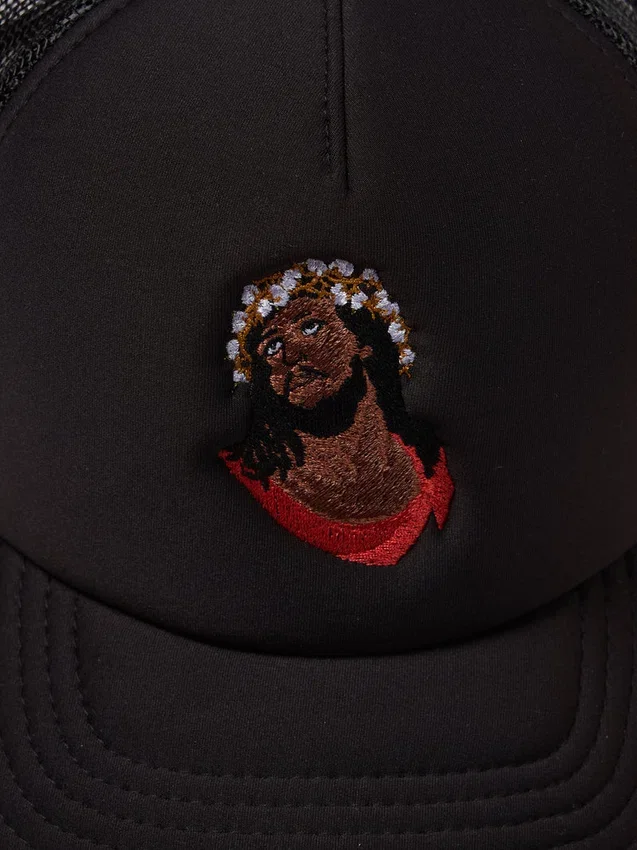 Crown Made of Cotton Trucker Hat