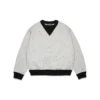 Crystal Crewneck Knit Sweater Black