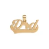 Dad Pendant Gold