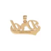 Dad Pendant Gold