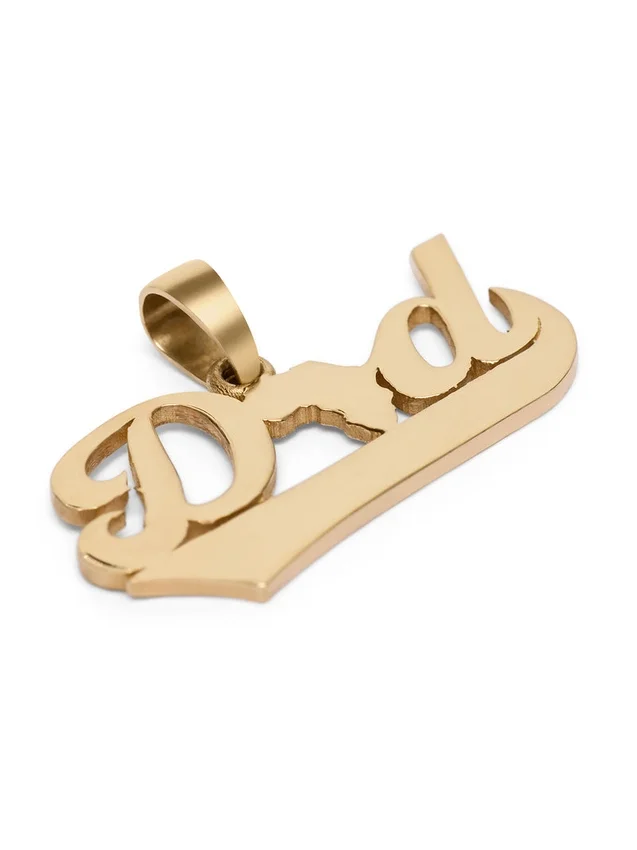 Dad Pendant Gold