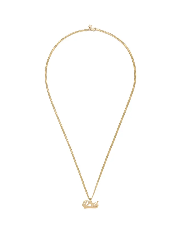 Dad Pendant Gold