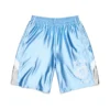 Denim U Basketball Shorts Light Blue