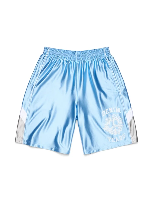 Denim U Basketball Shorts Light Blue