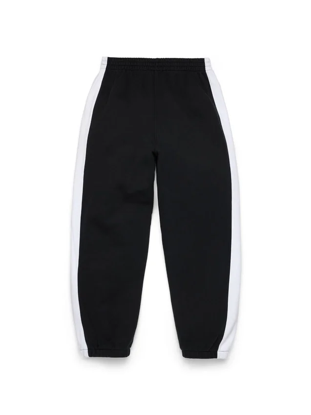 Denim U Paneled Sweatpant Black