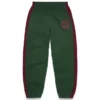 Denim U Paneled Sweatpant Green