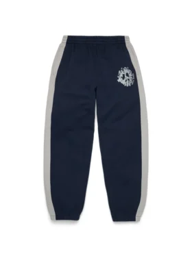 Denim U Paneled Sweatpant Navy