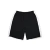 Denim U Paneled Sweatshort Black