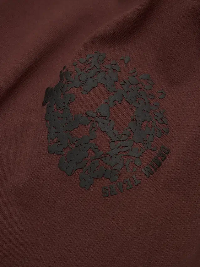 Denim U Ringer Tee Brown