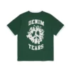 Denim U Ringer Tee Green