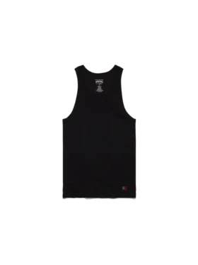 DT Flag 3-Pack Ribbed Tank Black