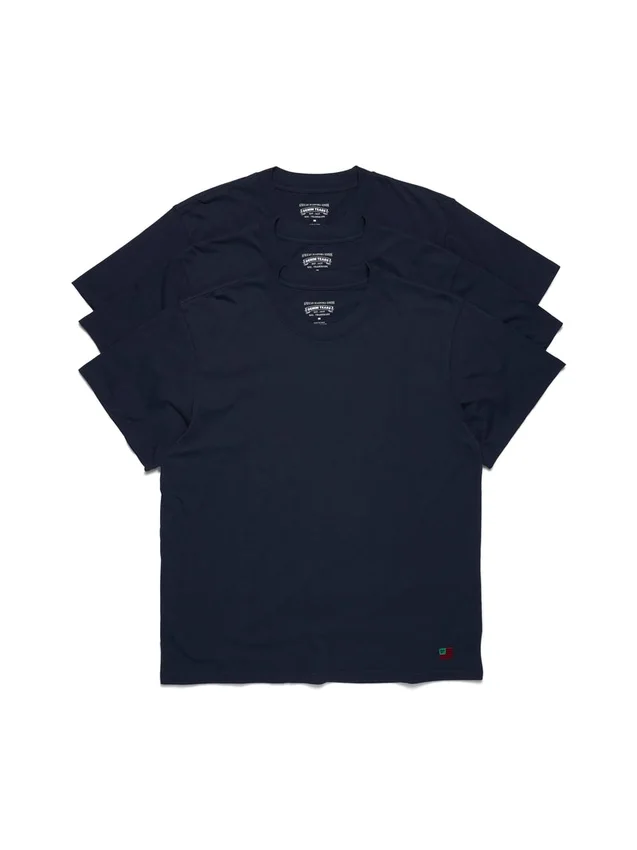 DT Flag 3-Pack Tee Navy