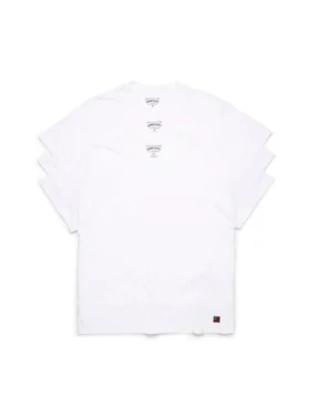 DT Flag 3-Pack Tee White