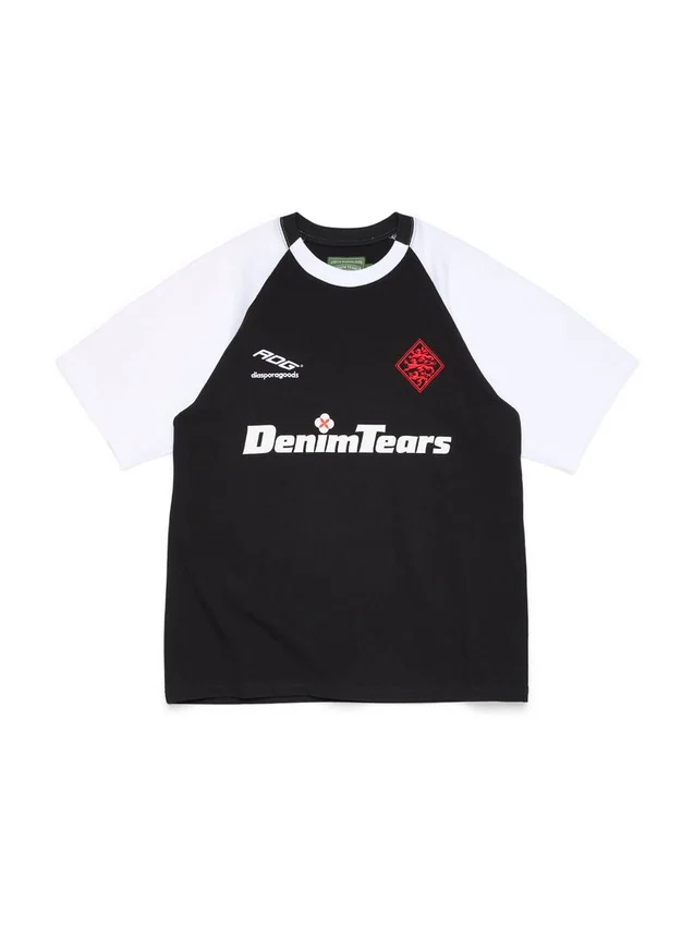 DT Football Raglan Tee Black