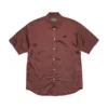 DT Panther Short Sleeve Button Up Red