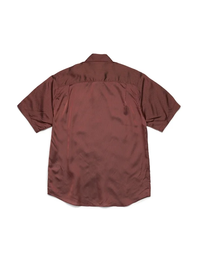 DT Panther Short Sleeve Button Up Red