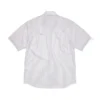 DT Panther Short Sleeve Button Up White