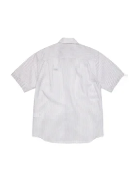 DT Panther Short Sleeve Button Up White