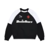 DT Sport Color Blocked Crewneck Black