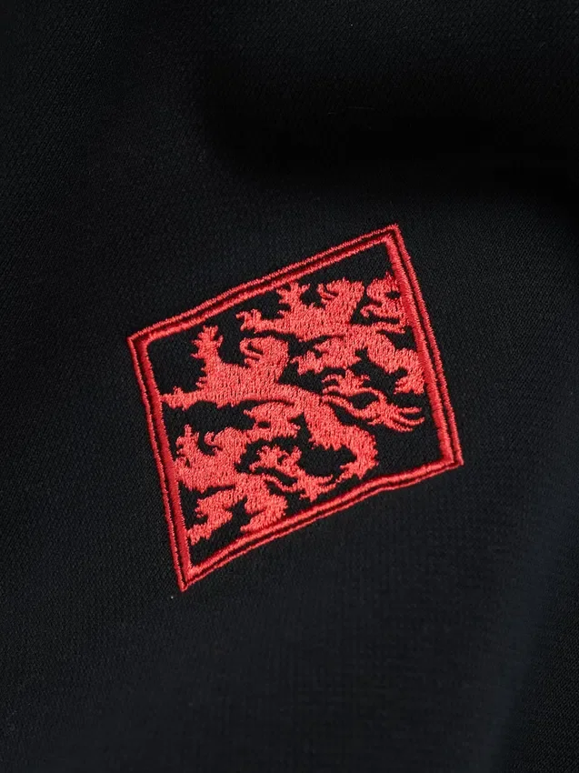DT Sport Color Blocked Crewneck Black