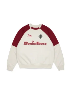 DT Sport Color Blocked Crewneck Grey