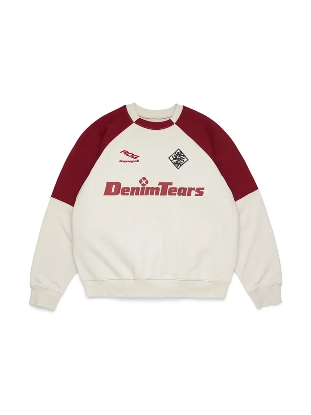 DT Sport Color Blocked Crewneck Grey