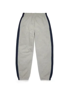 DT Stripe Open Hem Sweatpant Grey