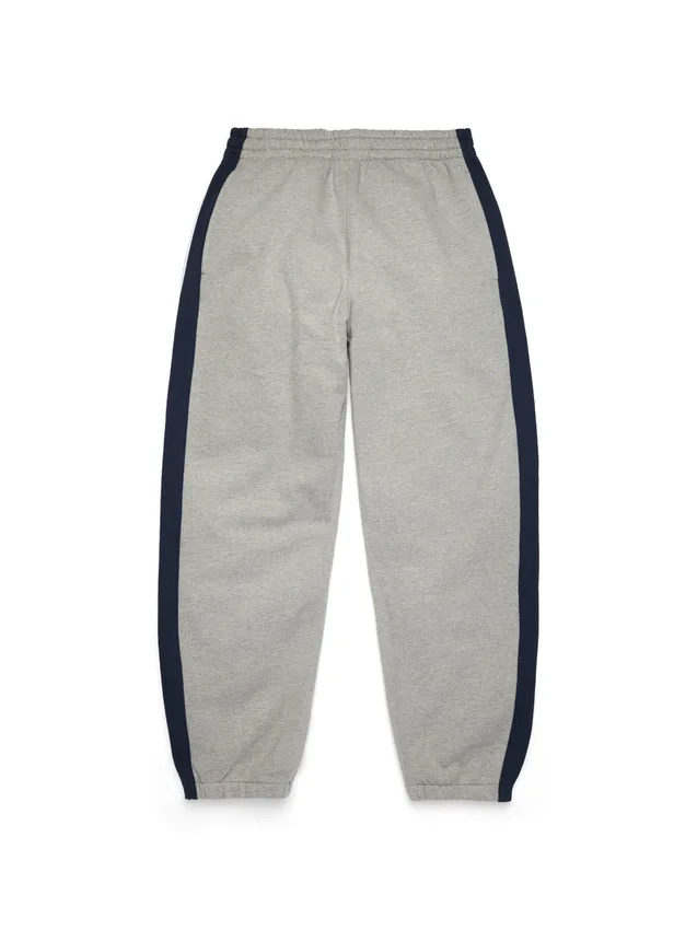 DT Stripe Open Hem Sweatpant Grey